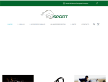 Tablet Screenshot of equsport.com